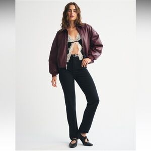 Abercrombie & Fitch Black 90s Straight Leg Jeans